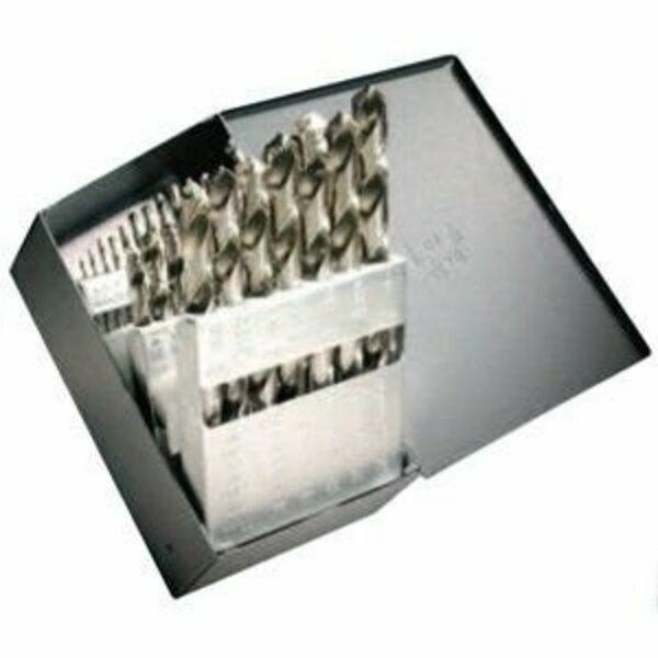 Champion Cutting Tool 29 Piece US5 & 738 3/8 Shank Drill Set, 1/16in - 1/2in by 64ths, Champion CHA P29C-3/8